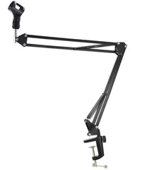 Support de microphone pour enregistrement sonore du New Jersey, avec pince de bureau