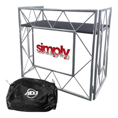 Equinox Truss Booth inc. ADJ White Lycra Scrim (Bundle)