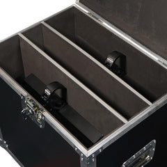 2x Equinox Cabaret Colour 36 x 8W RGBW LED Flood inc Flightcase