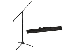 Omnitronic Set Trépied Microphone Ms-2A Avec Perche Bk + Sac