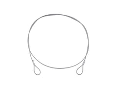 Eurolite Steel Rope (Fc) 900X3Mm Silver Without Quick Link