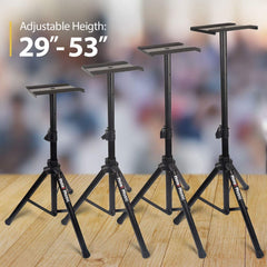 Hola! Monitor Speaker Stand Pair - 2 Studio Tripod Monitor Stands  *B Stock*