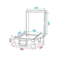DAP 12" Mixer case *B-Stock