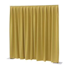 Wentex P&D curtain 300(w) x 300cm(h) cm yellow Dimout 260 g/m2 pleated