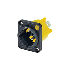 Neutrik Powercon TRUE 1 Chassis Panel Mount Male IP65 16A Mains Power Lighting