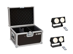 Eurolite Set 2X Led Cbb-2 Cob Ww Bar + Koffer