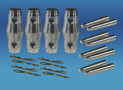 Alutruss Quadlock Set Connecting Cone/Pivot/Pin