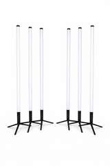 Thor LED RGB Tube Set of 6 Battery DJ Lighting inc Case