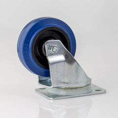 Penn Elcom 100 mm/4 Zoll Lenkrolle mit blauem Rad