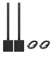2x Turbosound iNSPIRE iP2000 inc. 2x XLR Cables