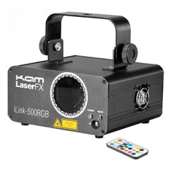 Lumière laser Kam iLink 500RGB 500 mW avec télécommande IR