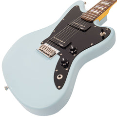 Vintage V65 Hardtail Electric Guitar - Satin Blue