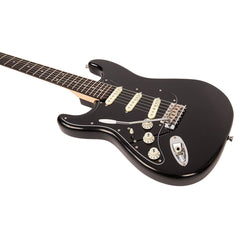 Vintage V60 Coaster Left Handed Electric Guitar Pack - Gloss Black