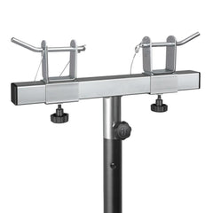 Adam Hall Truss-Beleuchtungsstativhalter, 35 mm Stativoberseite – 200 mm – 400 mm Breite verstellbar