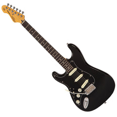 Vintage V60 Coaster Left Handed Electric Guitar Pack - Gloss Black