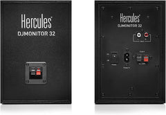 Hercules DJ Monitor 32 Paire d'enceintes de monitoring de studio DJ *Stock B