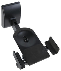 Supports d'enceintes muraux à serrage latéral Pulse avec inclinaison et pivotement, noirs (paire) - BRK-SC01