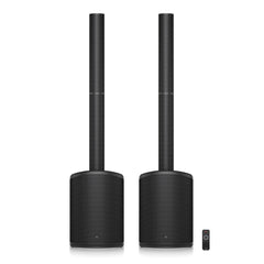 2x Behringer C210B Battery Powered Column Loudspeaker