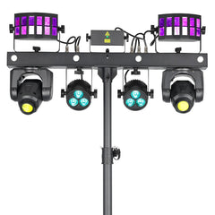 2x Equinox Gigabar FX1 Bar System Moving Head