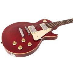 Vintage V10 Coaster Series Electric Guitar - Wine Red