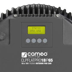 Cameo FLAT PROA 18 IP65 18 x 10 W FLAT LED Outdoor RGBWA PAR Light in Black