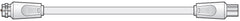 AV:Link Coaxial F-type plug to Coax plug lead 2.0m