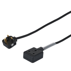 Câble adaptateur LEDJ 0,35 m 1,5 mm 13A mâle - 15A femelle