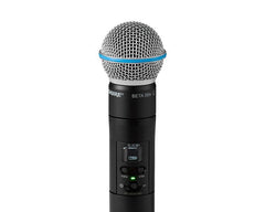 Shure SLXD24D+/B58 DUAL Wireless Handheld System SLXD2+/B58 K55 CH38
