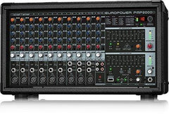Behringer Europower PMP2000D Table de mixage amplifiée 2000 W FX Système de sonorisation à 14 canaux