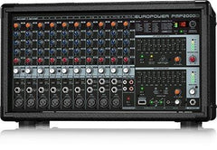 Behringer Europower PMP2000D Table de mixage amplifiée 2000 W FX Système de sonorisation à 14 canaux