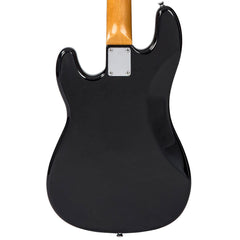 Vintage V4 Bass Guitar - Rocker Black