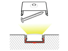 Eurolite Mounting Bracket For U-Profil 20Mm Metal