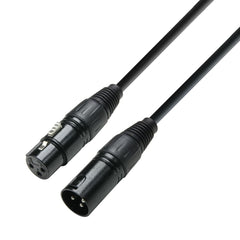 Adam Hall K3 DMF 0150 DMX Cable XLR male to XLR female 1.5 m