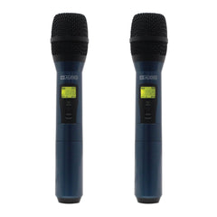 W Audio DQM 600H Quad Radio Microphone Handheld Wireless Mic System CH38