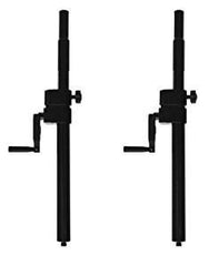 2x Omnitronic Wind Up Speaker Stand (35mm)