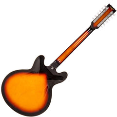 Vintage Semi-acoustic 12 String Guitar - Sunburst