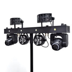 Thor LED Moving Head FX Bar Strobe Laser Par DJ Effect Lighting System inc tripod & bag