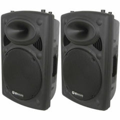 2x QTX QR15K 800w 15" Lautsprecher-Soundsystem 