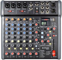 Citronic CMB-series Mixing Consoles DSP & USB/PC/BT Player