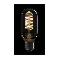 Showgear Ampoule LED à Filament T45 4W 1800K IC Dim E27 Couvercle en Verre Doré