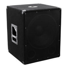 2x Omnitronic BX-1550 15" 800W Passiv-Subwoofer