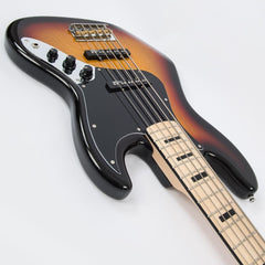 Vintage Vj75 5 String Bass - Maple Fb - Sunset Sunburst