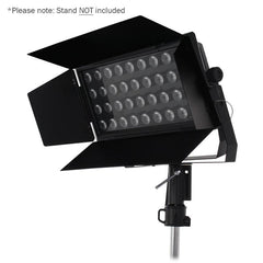 2x Equinox Cabaret Colour HEX LED Flood 36 x 8W RGBWAUV inc flightcase