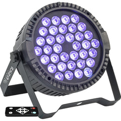 Ibiza Light THINPAR UV 36 x 3 W LED Par lumière noire ultraviolette haute puissance