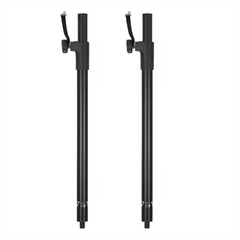 2x RCF PM-KIT M20 Pole Mount Adjustable Speaker Stand 35mm M20 725mm-1135mm