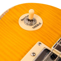 Vintage V100 Icon - Distressed Lemon Drop
