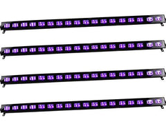 4x Ibiza Light UV Bar