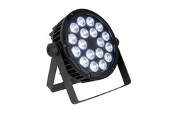 2x Thor IP65 Par Can 18 x 4W RGBW Weatherproof Outdoor Uplighter inc Bag