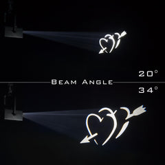 JB Systems ROTOGOBO Zoom LED Projecteur de logo Gobo