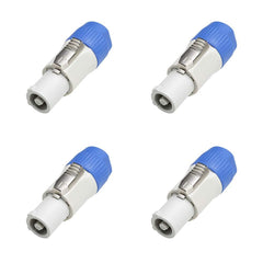 4x Soundsation Lockable 20A Power-Out Cable Connectors (White)